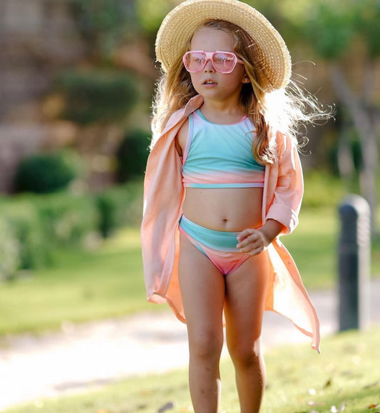 “The Salmon Linen Beach Shirt”