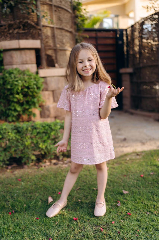 “The Sequins Mosaic Dress”