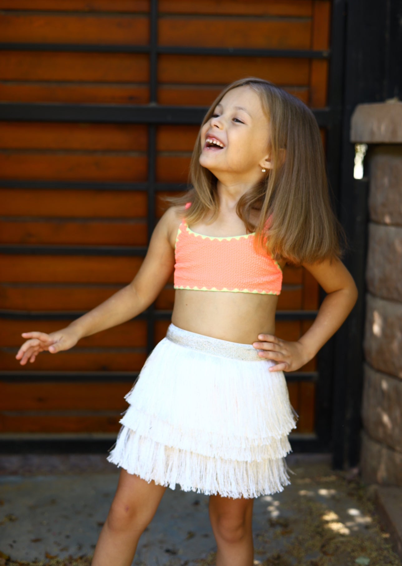 “ The Fringe Beach Skirt “