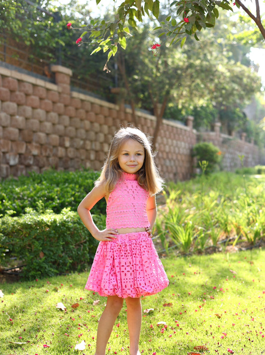 “The Puffy Pink Stitch Set “