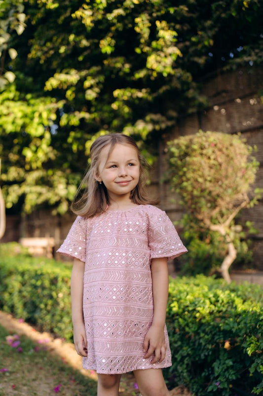 “The Sequins Mosaic Dress”