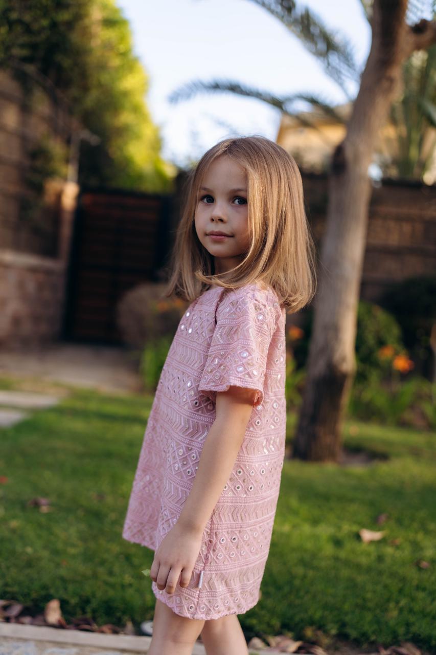 “The Sequins Mosaic Dress”