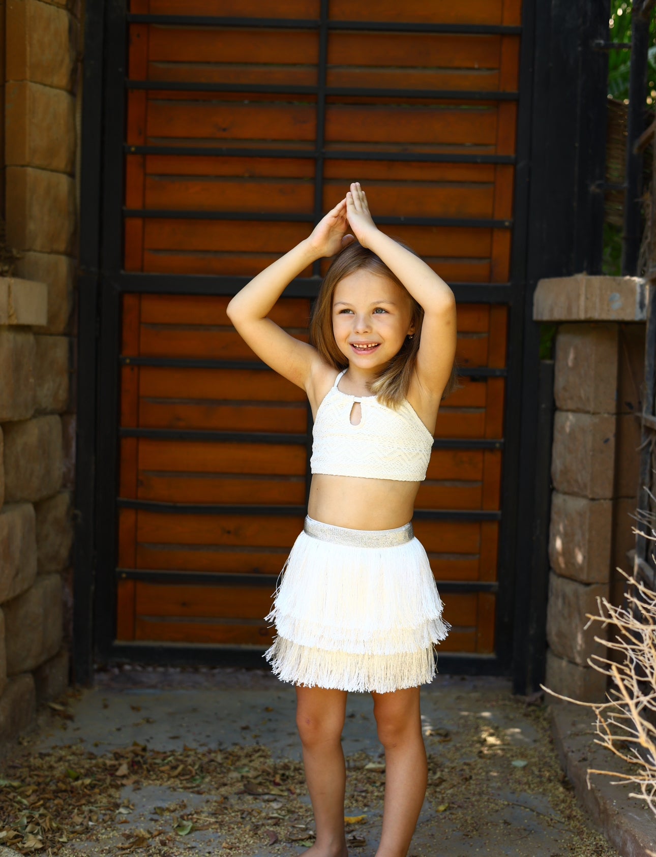 “ The Fringe Beach Skirt “