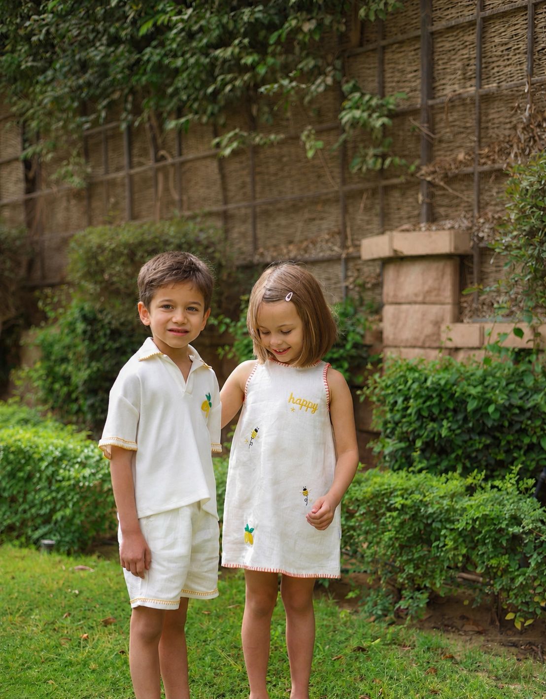 The Little Miss Sunshine Dress (100% Linen)  Darlings and Co X Dania Nouh