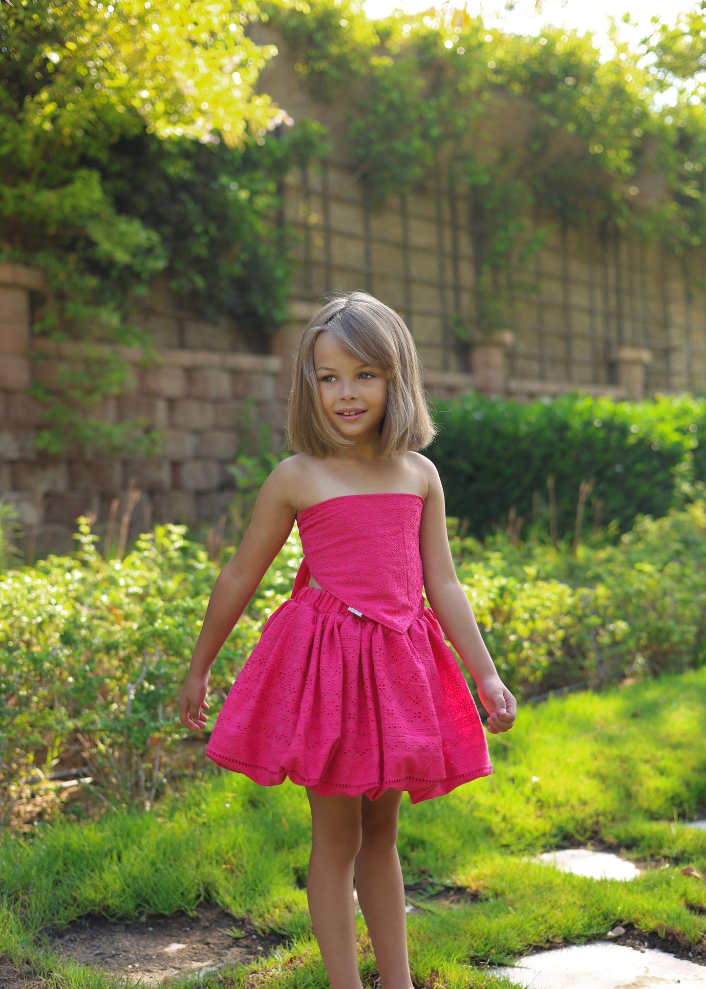 The Hot Pink Puff Set
