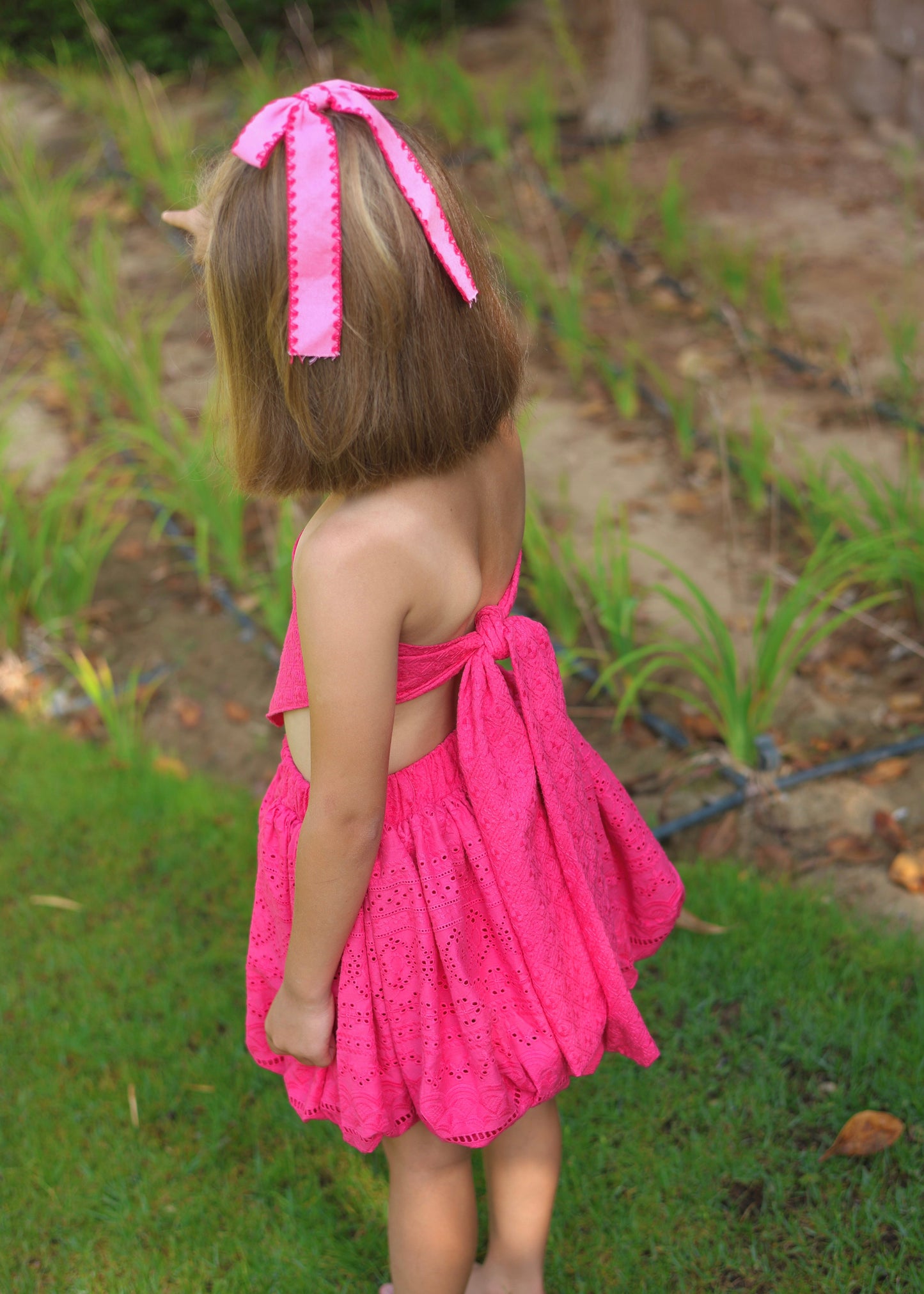 The Hot Pink Puff Set