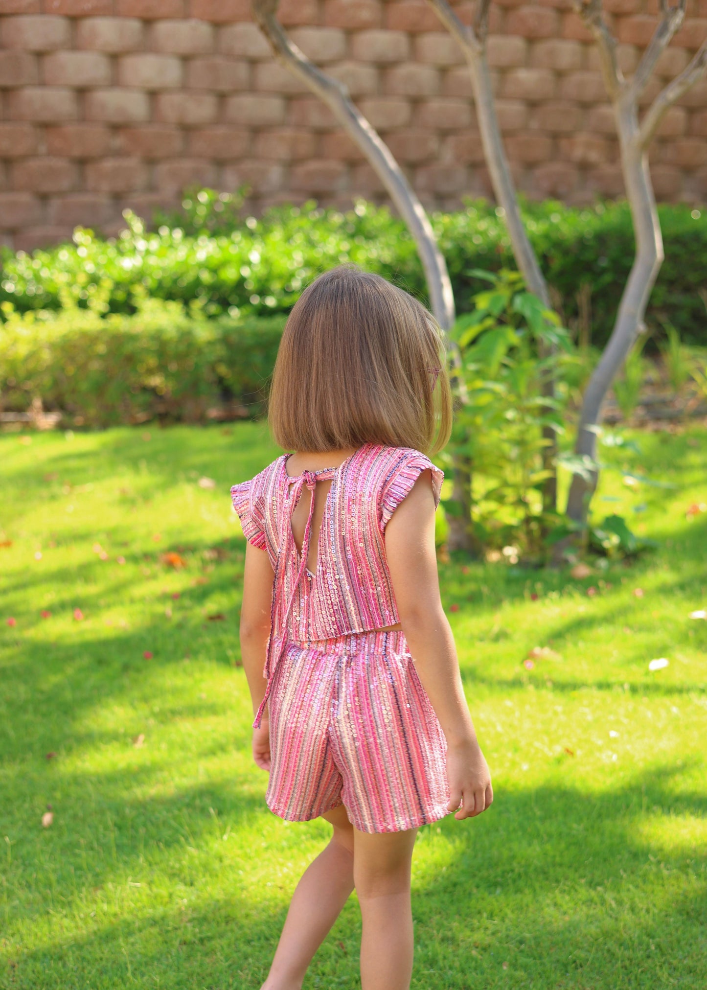 The Sequins Pink Star Set